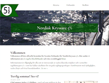 Tablet Screenshot of nordiskkryssare.org